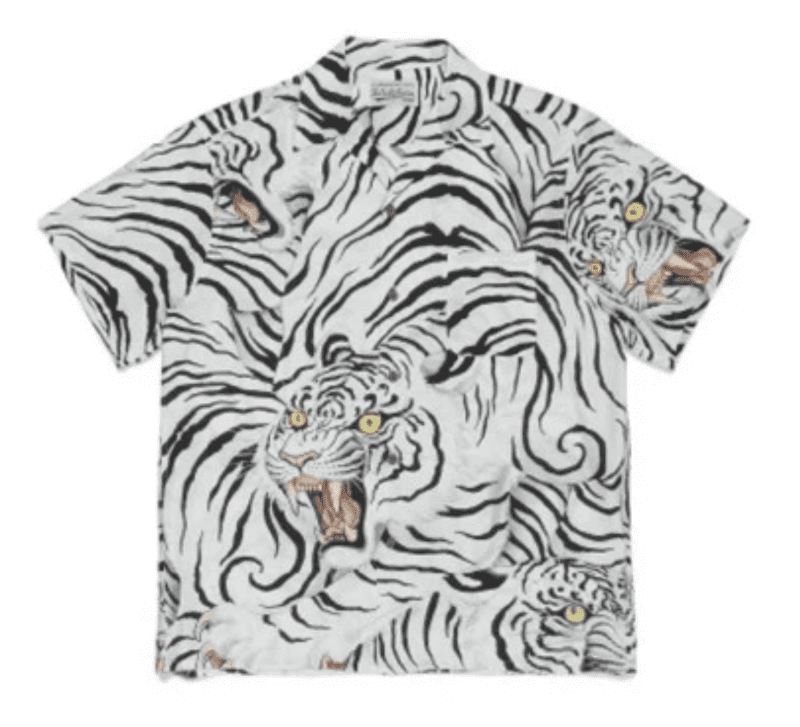 Wacko Maria Full Print Graffiti Short Sleeve Shirt