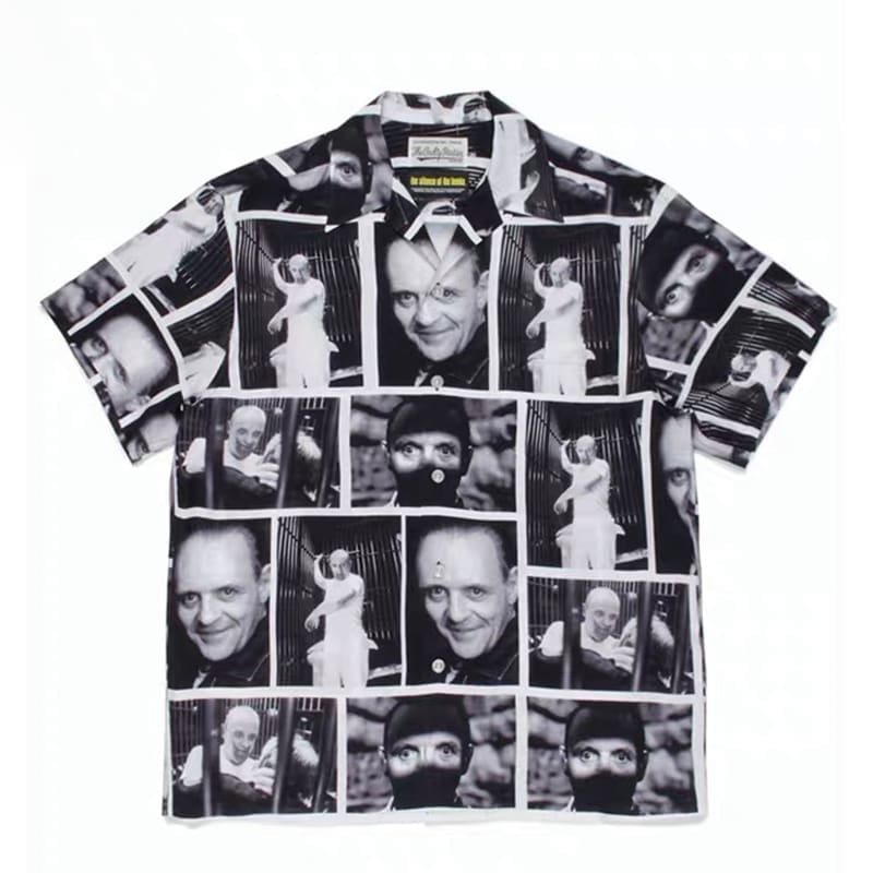 Wacko Maria Full Print Graffiti Short Sleeve Shirt