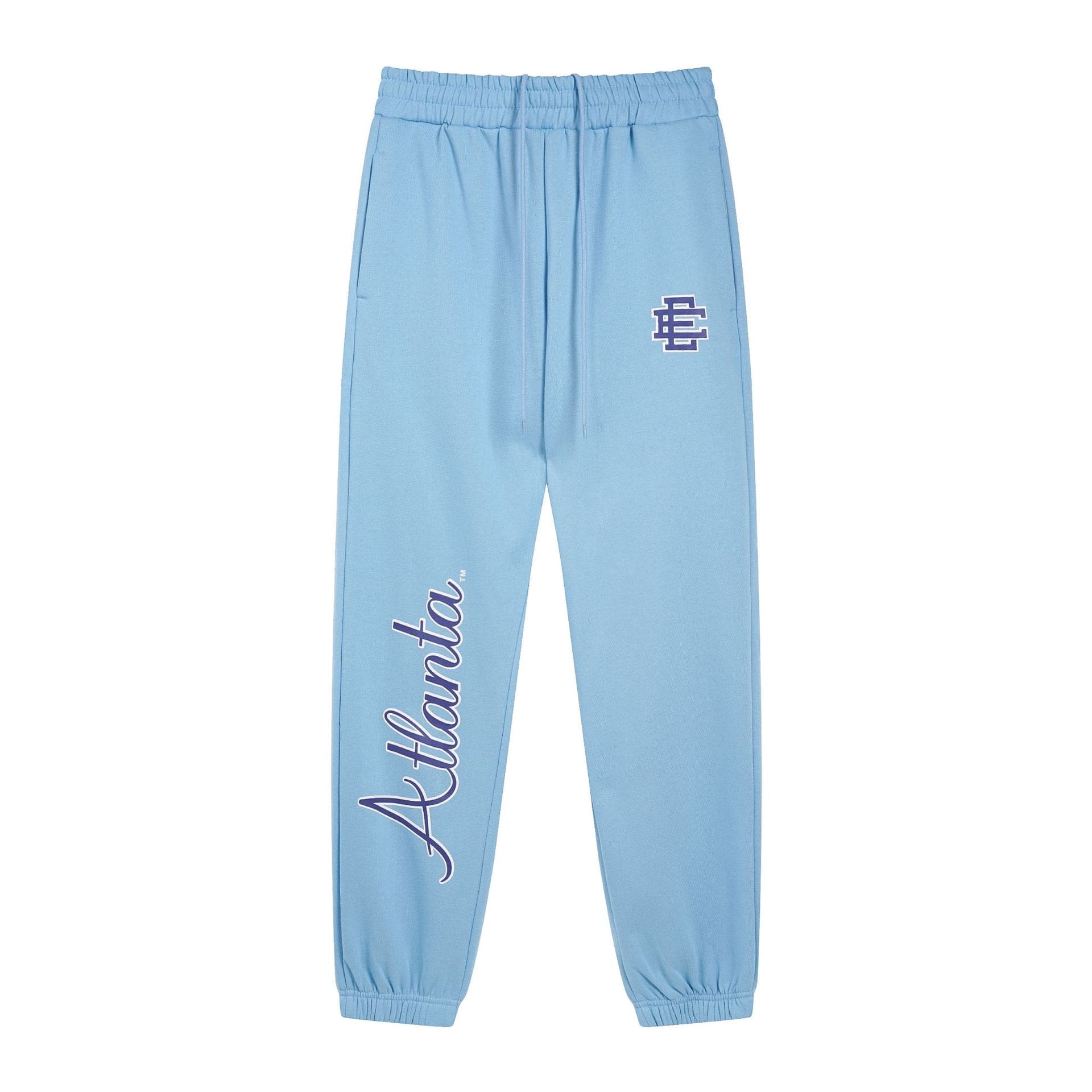 Eric Emanuel Loose Sports and Leisure Ankle Banded Pants for Men and Women