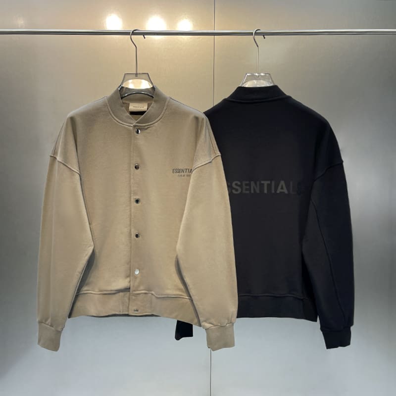 Fear Of God Double Line Essentials Baseball Uniform Jacket