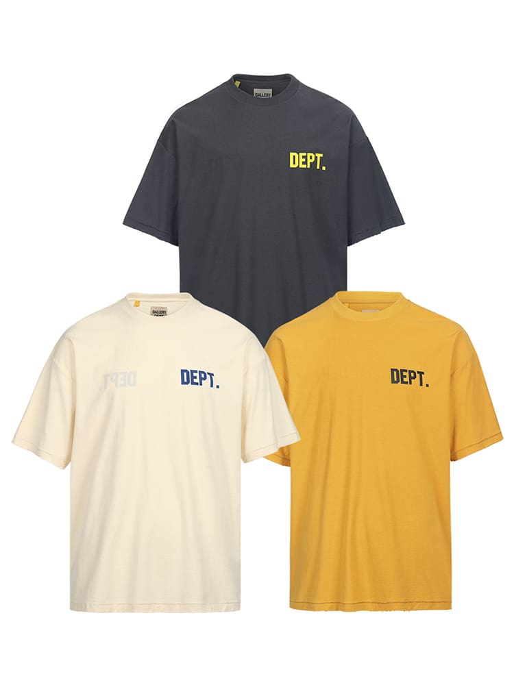 Gallery Dept Gd Fog Retro Distressed T-Shirt