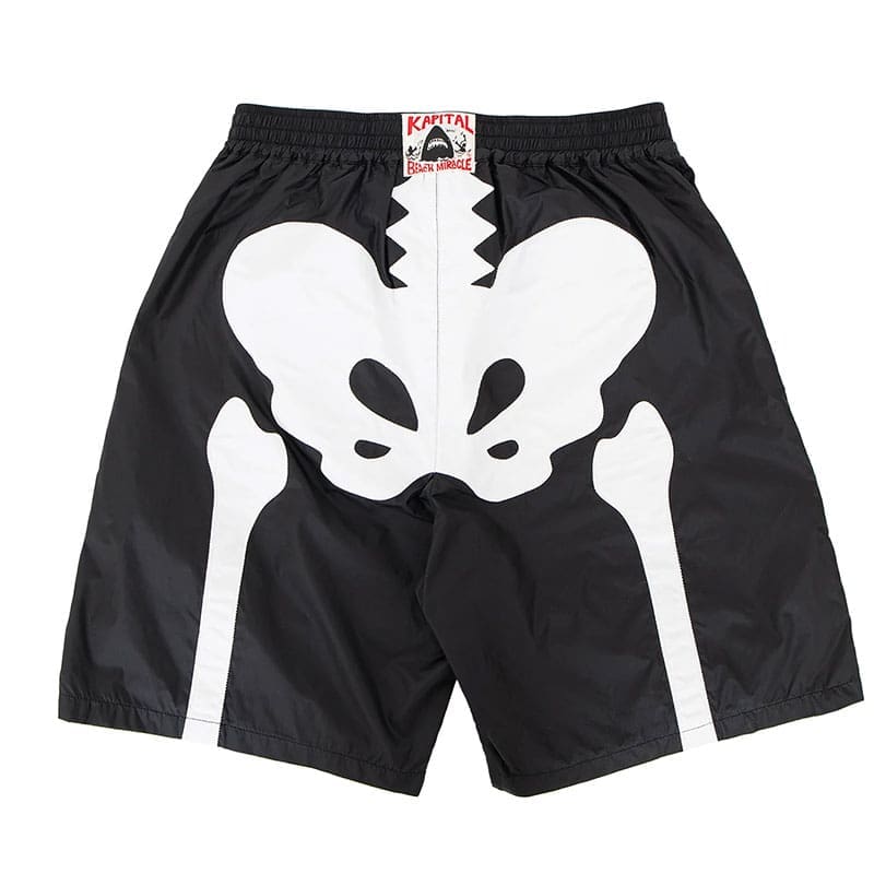 Kapital Hitian Hehong Bone Printed Casual Shorts