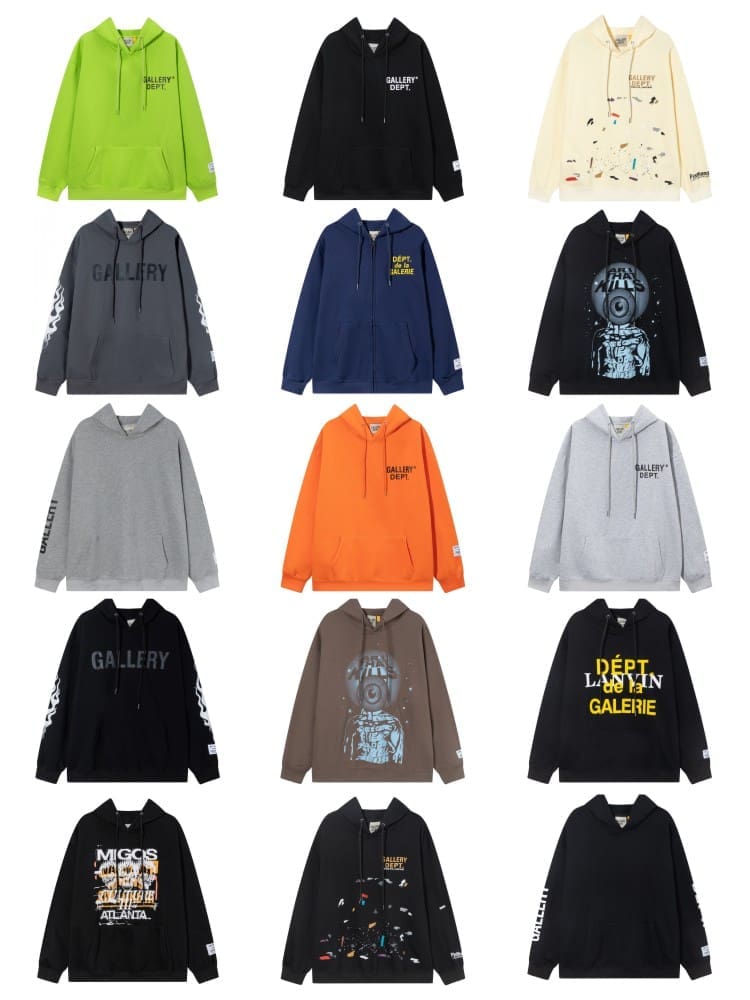 Gallery Dept Splash-Ink Hooded Sweater