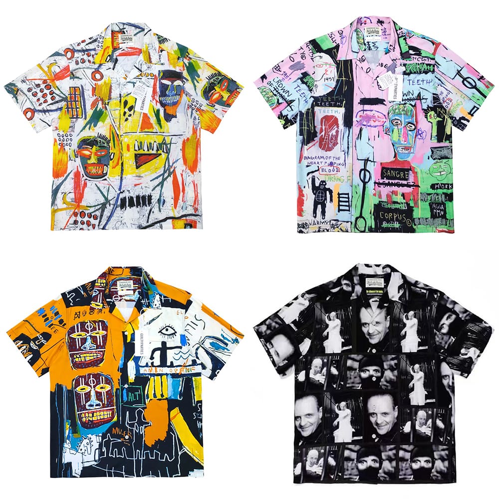 Wacko Maria Full Print Graffiti Short Sleeve Shirt