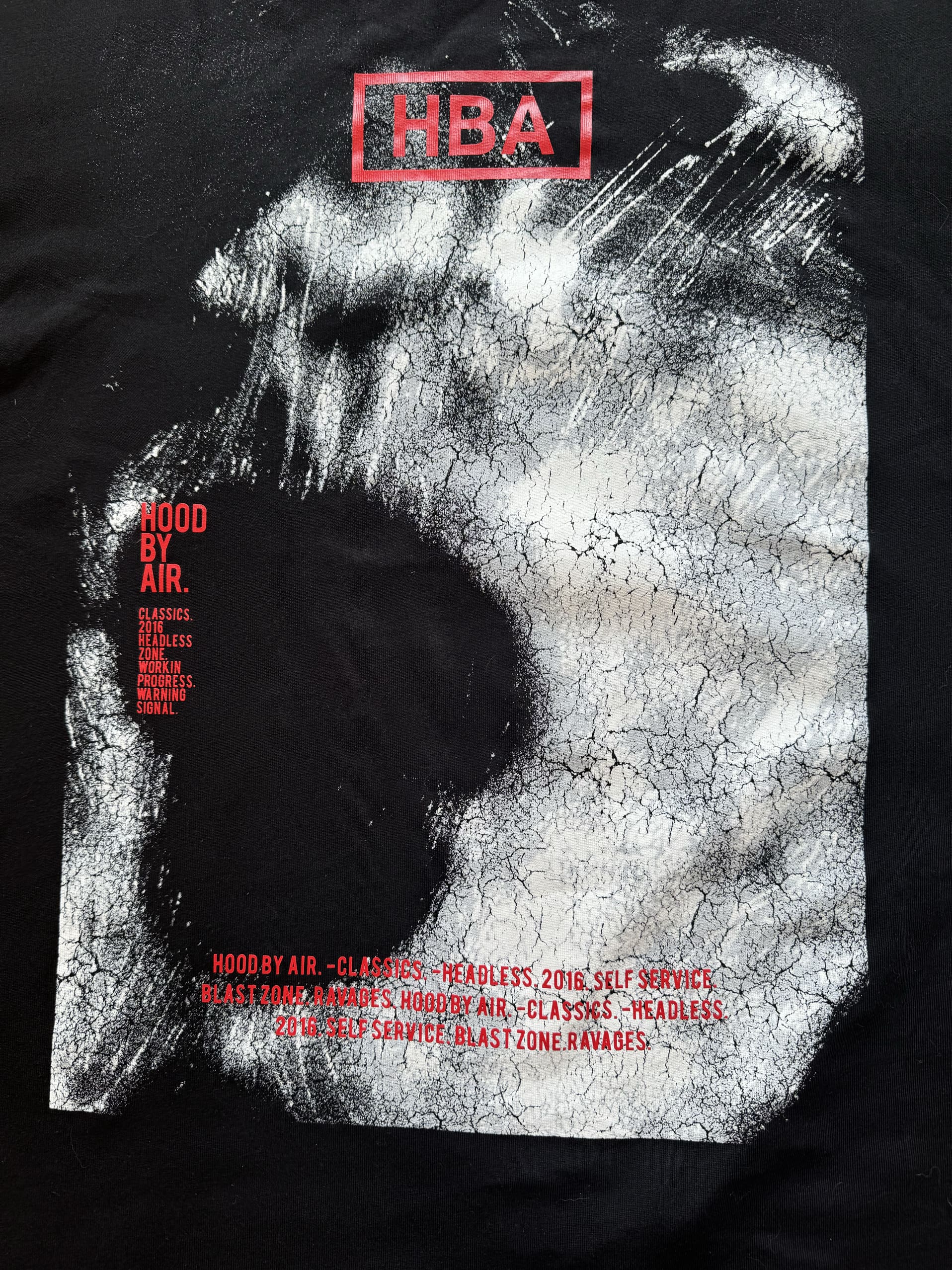 Opium Hba Heavy Black Offset T-Shirt