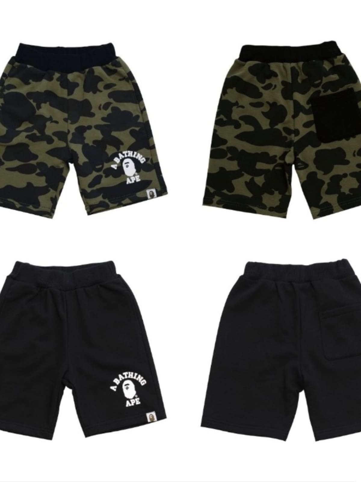 Bape Camouflage All-Match Shorts