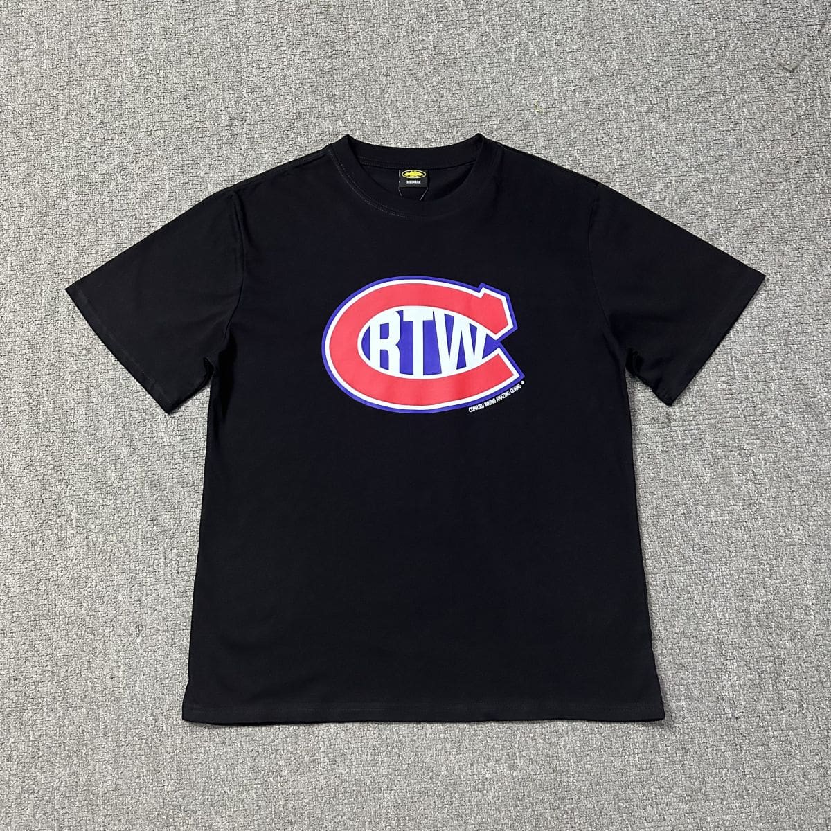 Corteiz Devil Island Contrast Letter Print Baby Boy and Girl T-Shirt