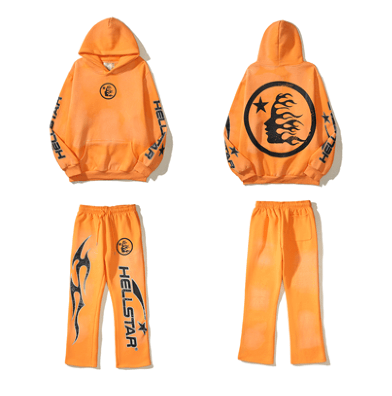 2024 H*lst*r high street leisure two-piece set sweater and pants for men and women