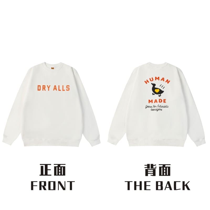 Human Made Love Round Neck Sweater