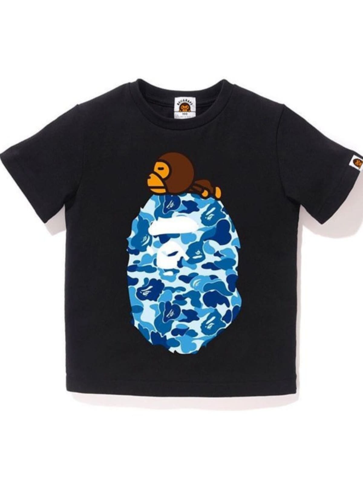 Bape Children’S Clothing Cartoon Short Sleeve Tee