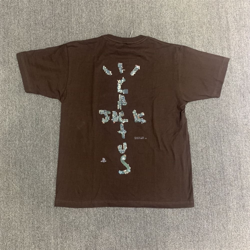 Playstation Travis Scott Puff Print T-Shirt
