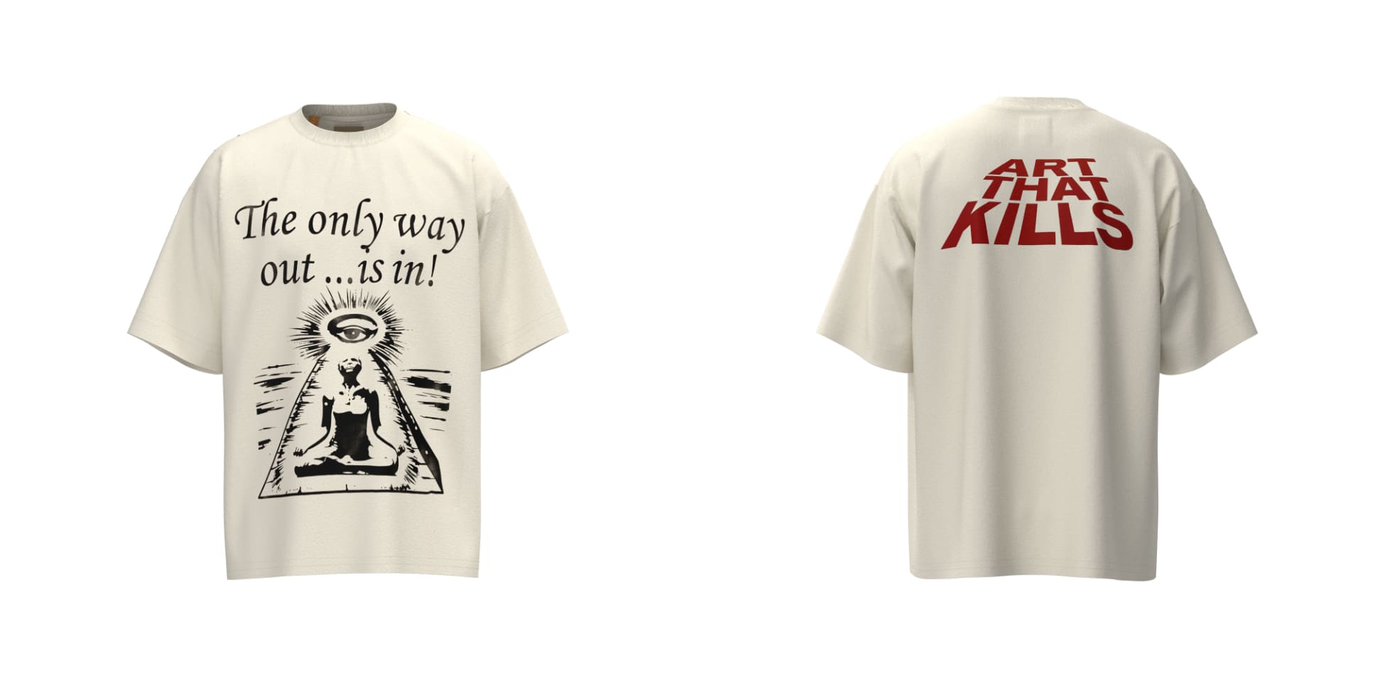 Gallery Dept Vintage Distressed Short Sleeve Tee