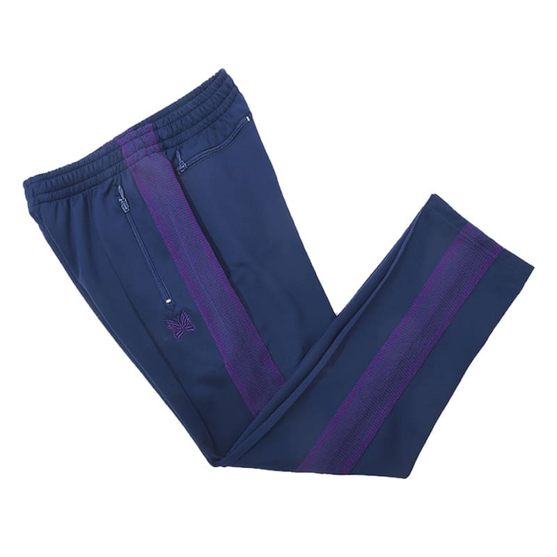 Needles Butterfly Embroidery Side Stripe Pants (Ins)