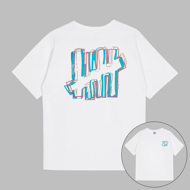 Undefeated Five-Stroke Armband Tee Half Sleeve