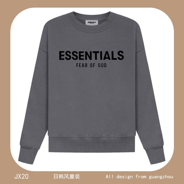 Essentials Kids’ Long Sleeve Pullover