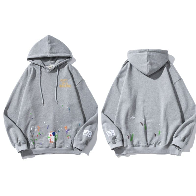 Gallery Dept Splash-Ink Hooded Sweater