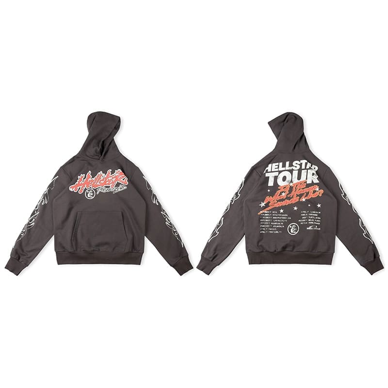 H*lst*r studios marble tie-dye hoodie