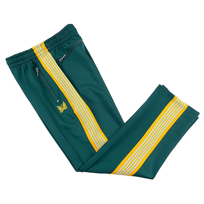 Needles Butterfly Embroidery Side Stripe Pants (Ins)