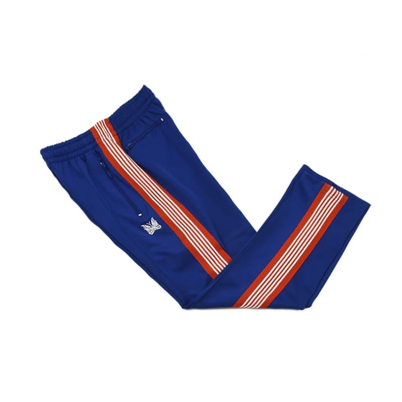 Needles Butterfly Embroidery Side Stripe Pants (Ins)
