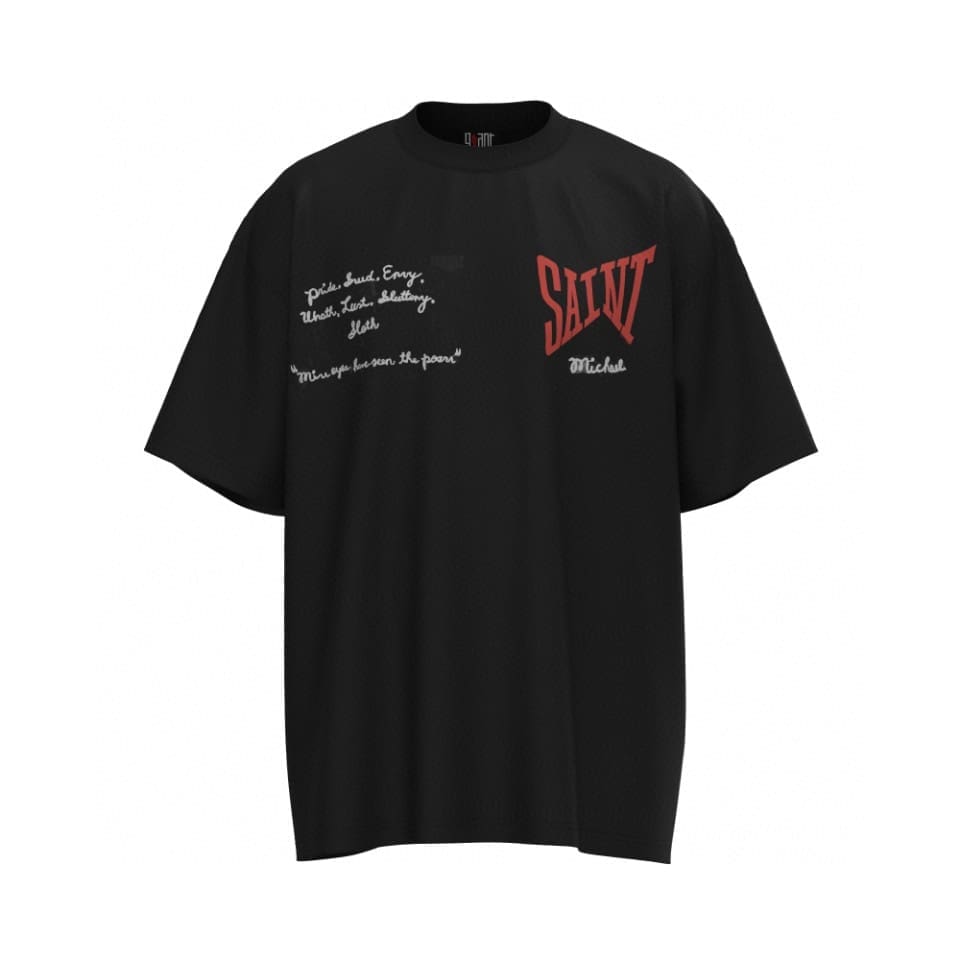 Saint Michael Alphabet Logo Tee