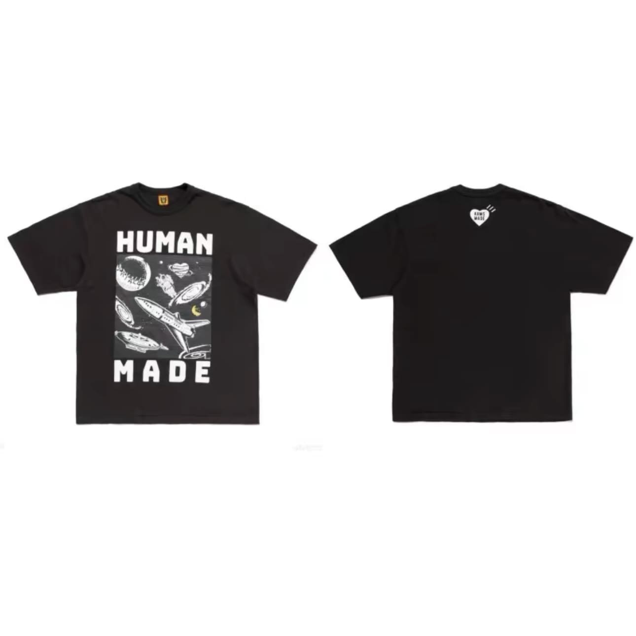 Human Made Slub Cotton Round Neck Tee