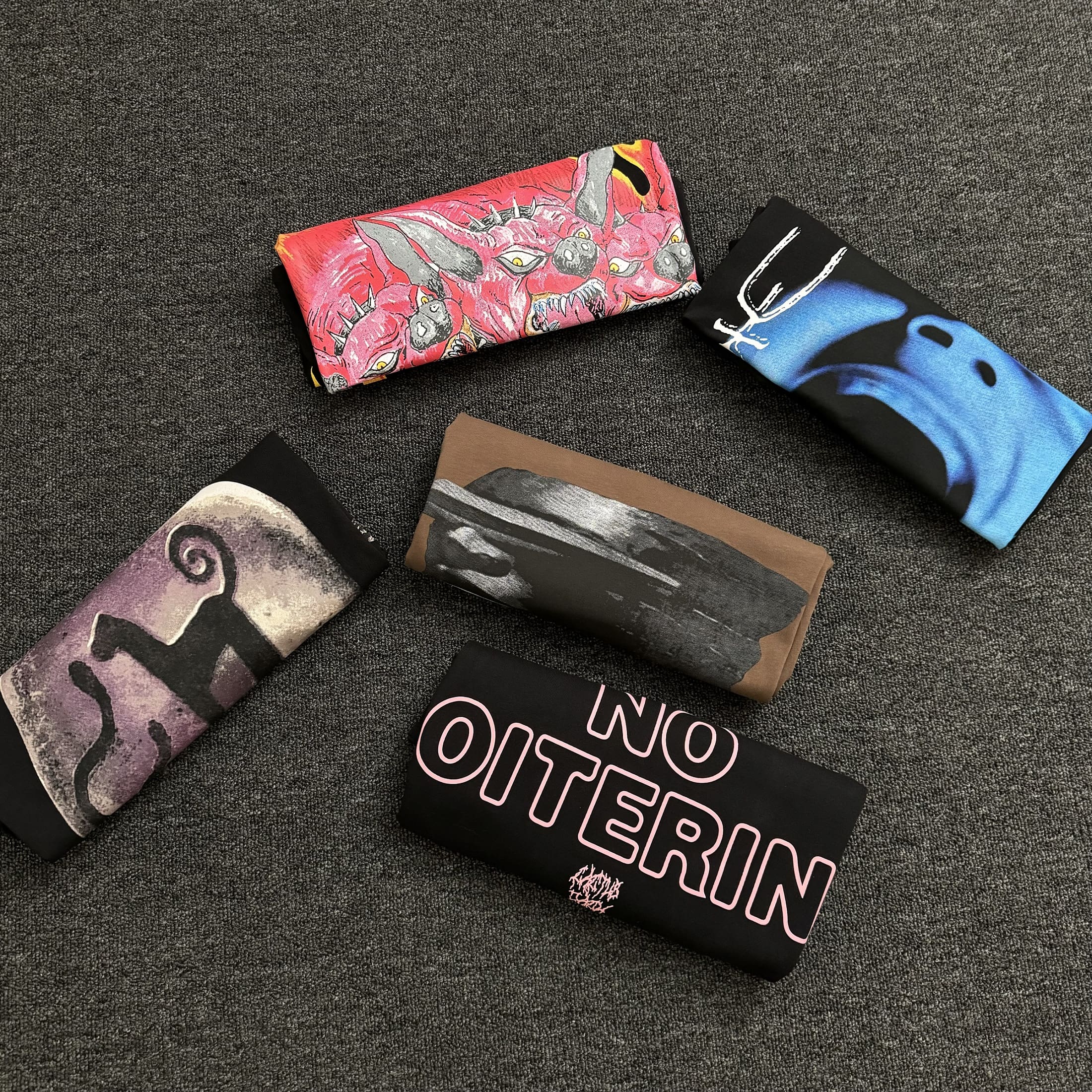 Travis Scott Kanye 24Ss Anxiety Tee