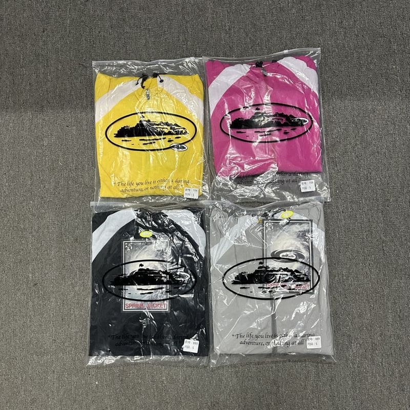 Corteiz Devil Island Colorblock Windbreaker