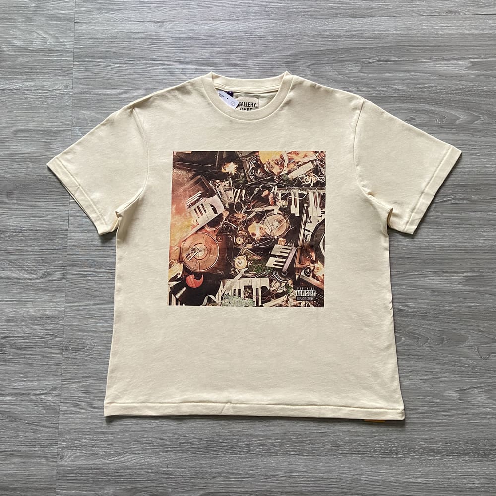 Gallery Dept Vintage Color Paint-Splash T-Shirt