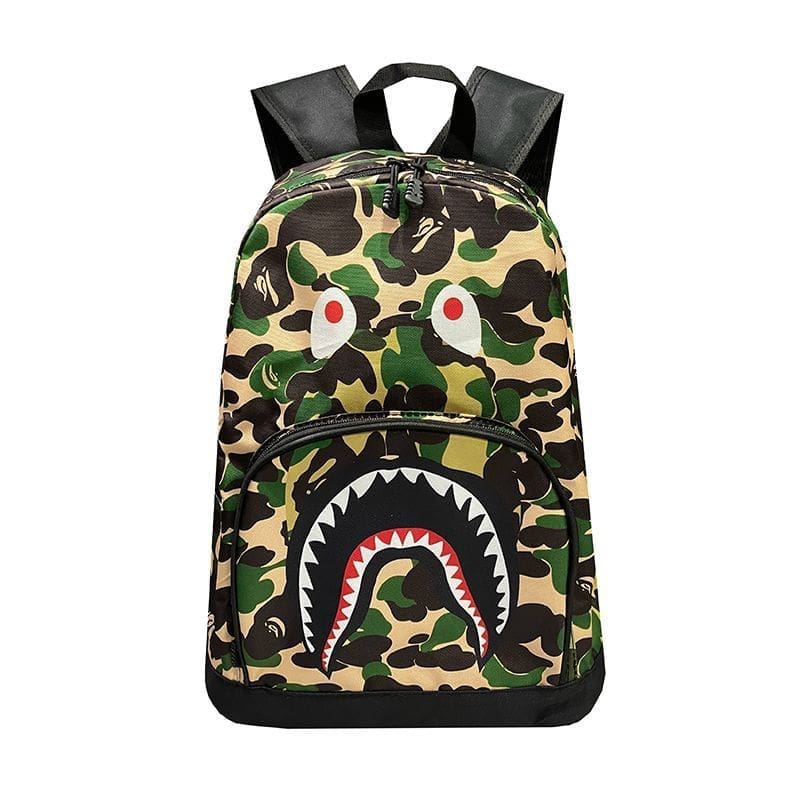 Bape Shark Schoolbag