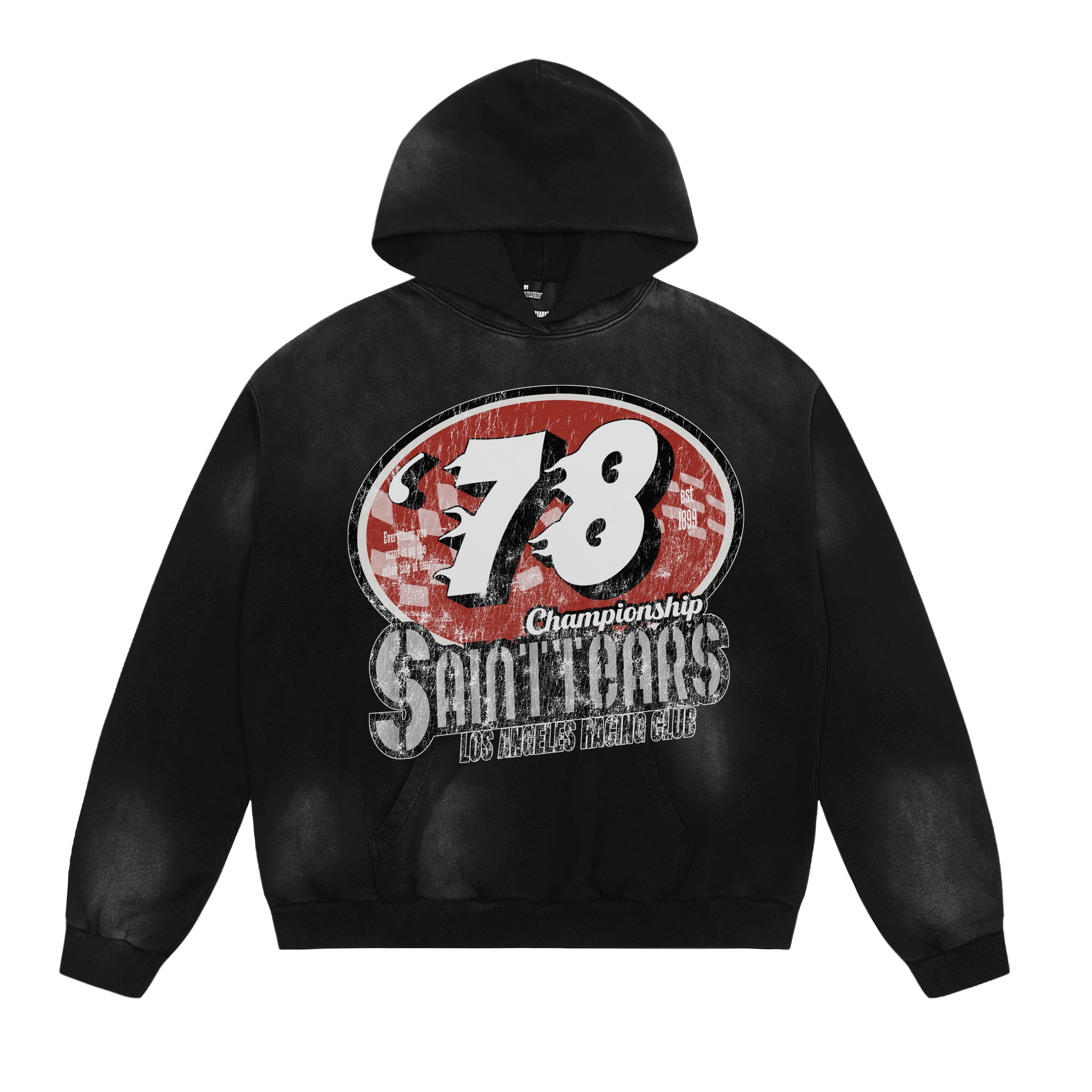 Saint Michael Washed-Out Vintage Hoodie