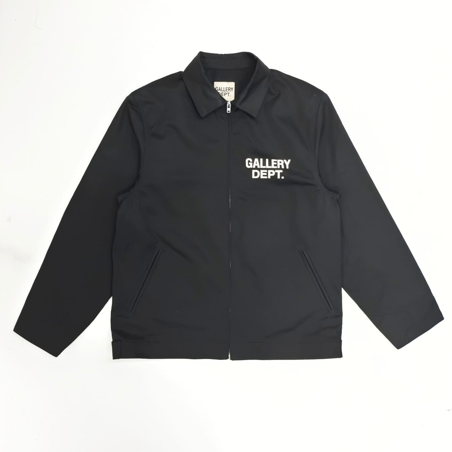 Gallery Dept Basic Letter Zipper Coat