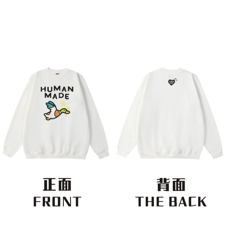 Human Made Love Round Neck Sweater