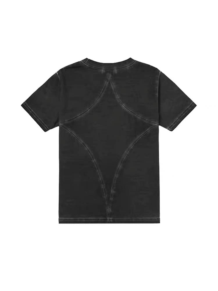 Thug Club Silver Buckle Washed Distressed Tee