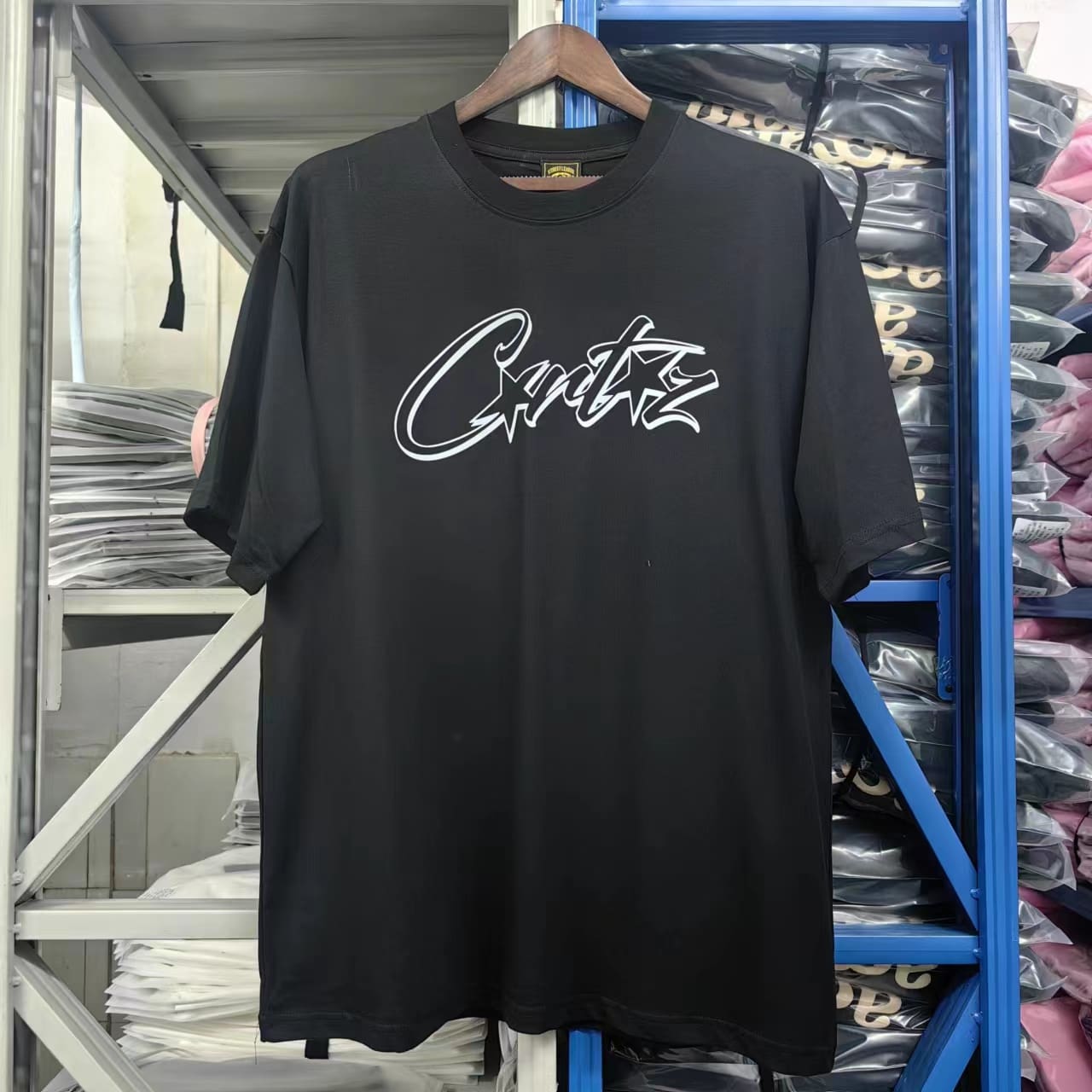 Corteiz Classic Letter Print Loose T-Shirt for Men and Women