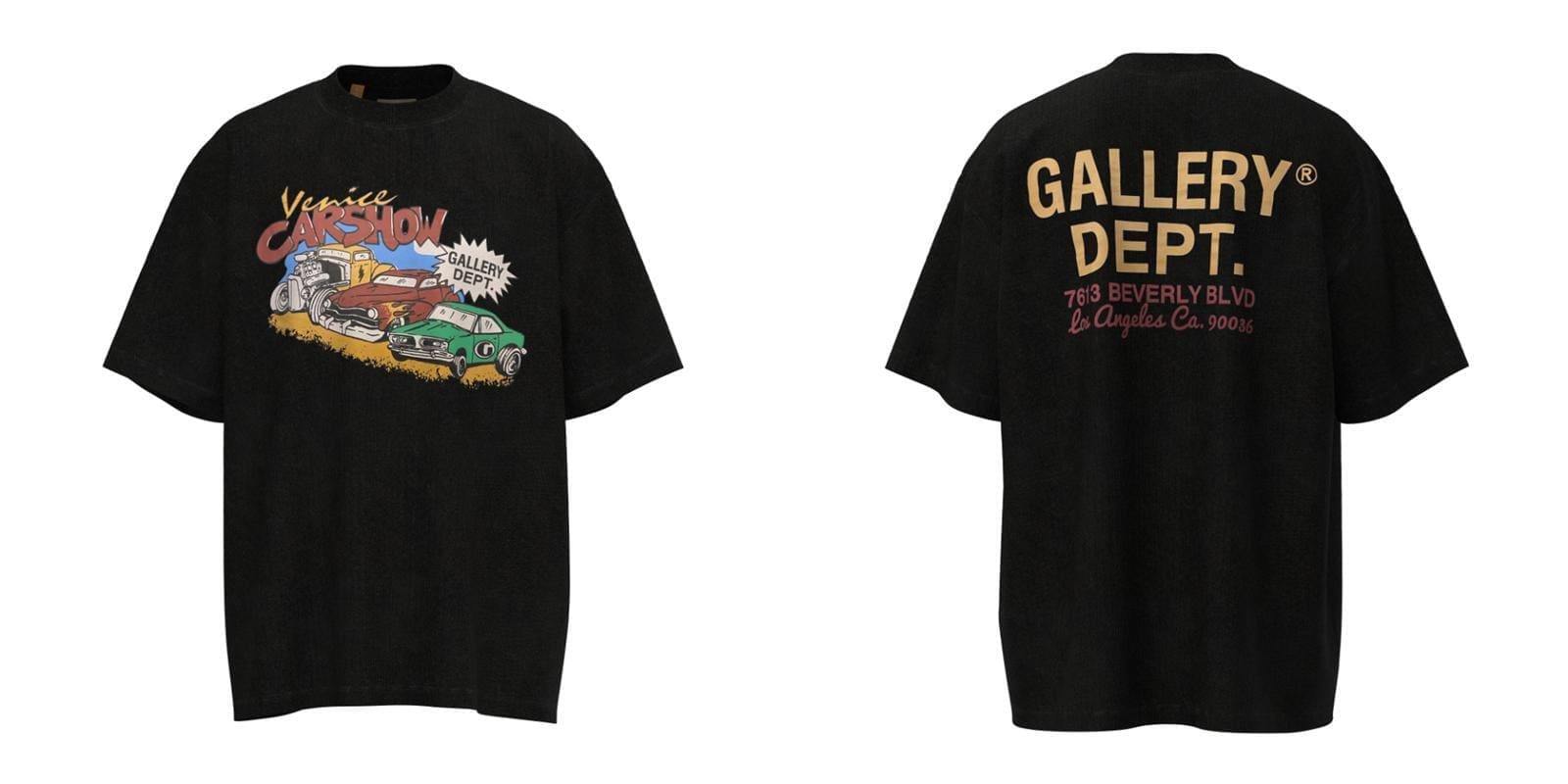 Gallery Dept Vintage Distressed Short Sleeve Tee