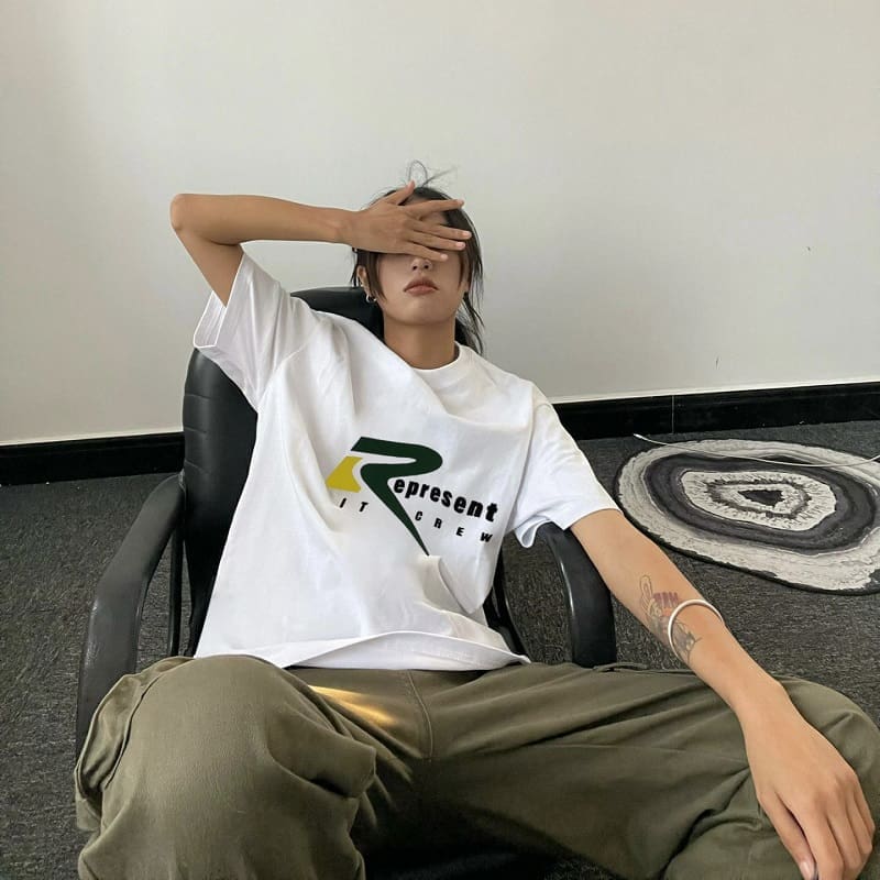 Represent Track Short Sleeve Tee