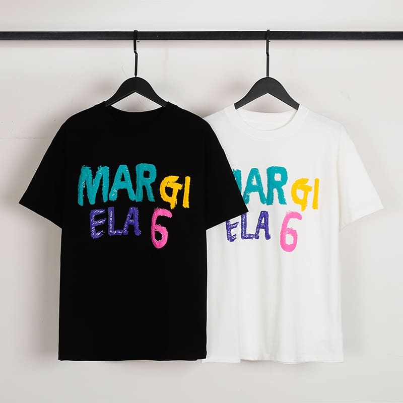 ma*s*n Ma*i*la letter logo t-shirt