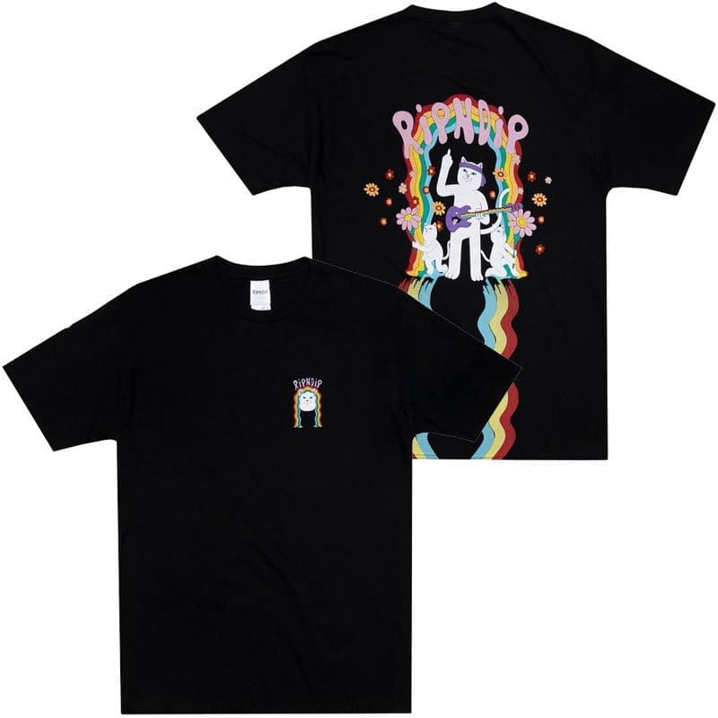 Rip N Dip Middle Finger Cat Pocket Tee