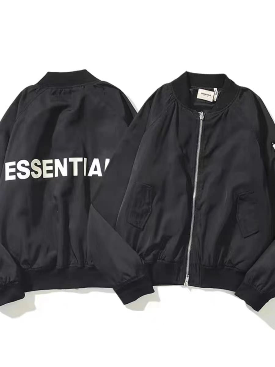 Fog Fear Of God Essentials Double Line Cotton Jacket