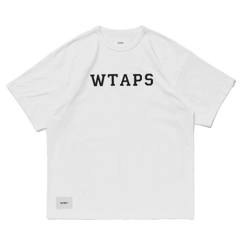 Wtaps Academy Alphabet Embroidery Tee