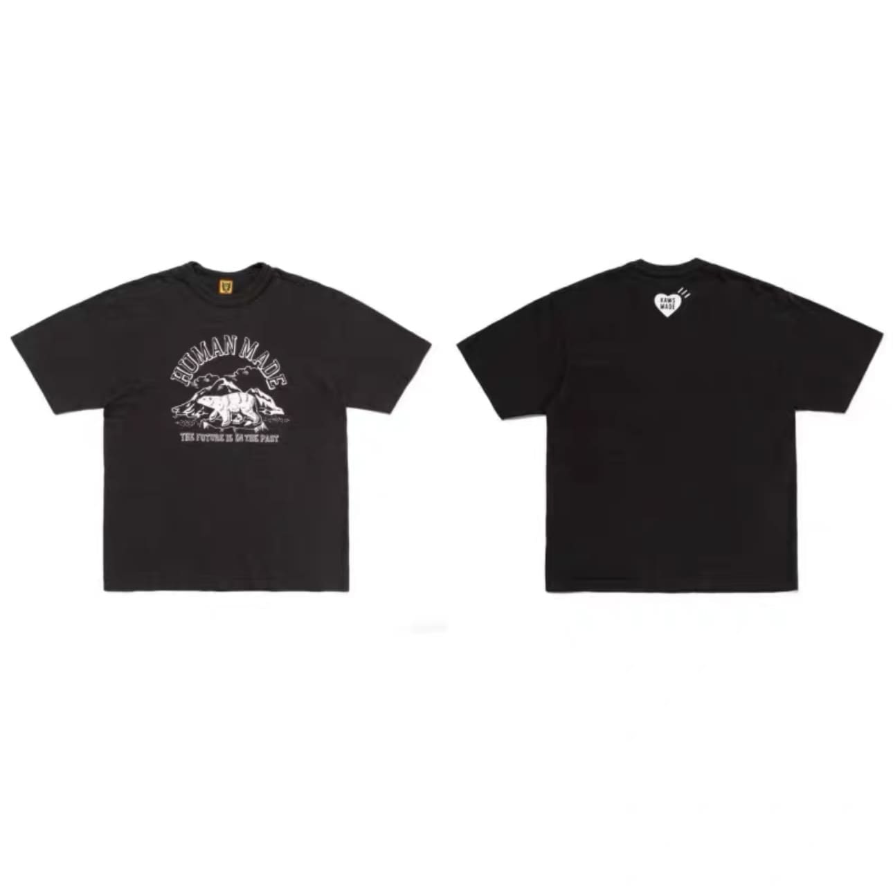 Human Made Slub Cotton Round Neck Tee