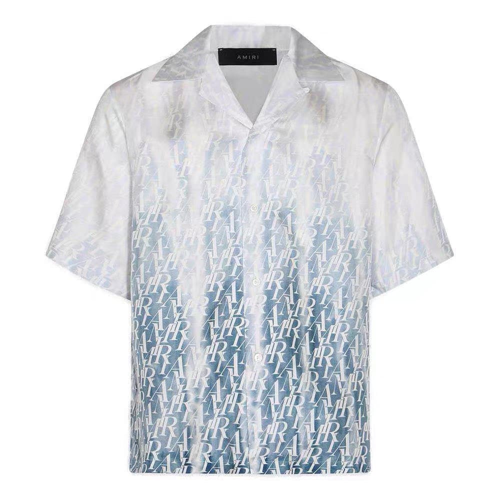 Amiri Fw24 Letter Print Polo Shirt