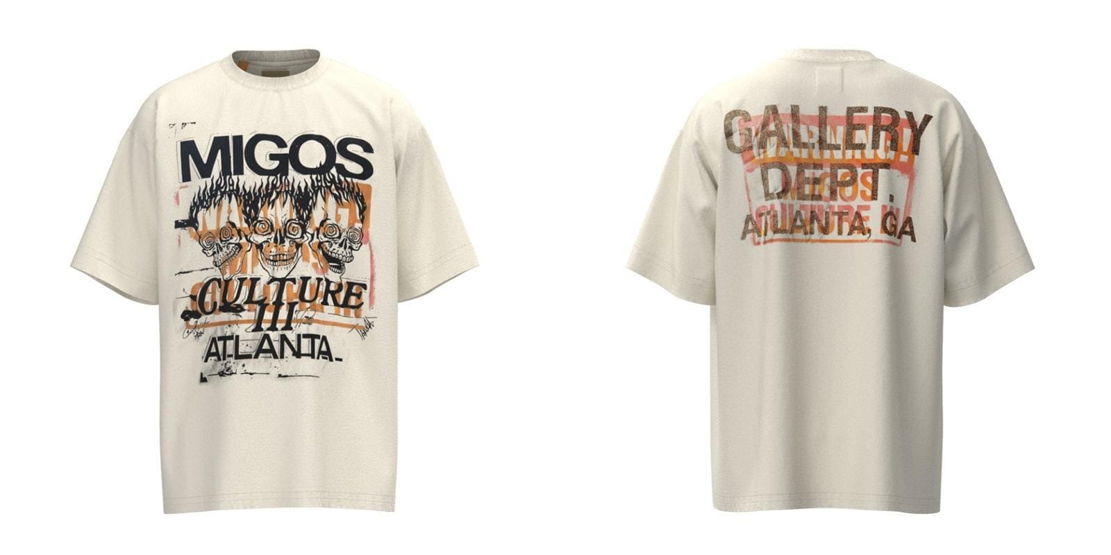 Gallery Dept Vintage Distressed Short Sleeve Tee