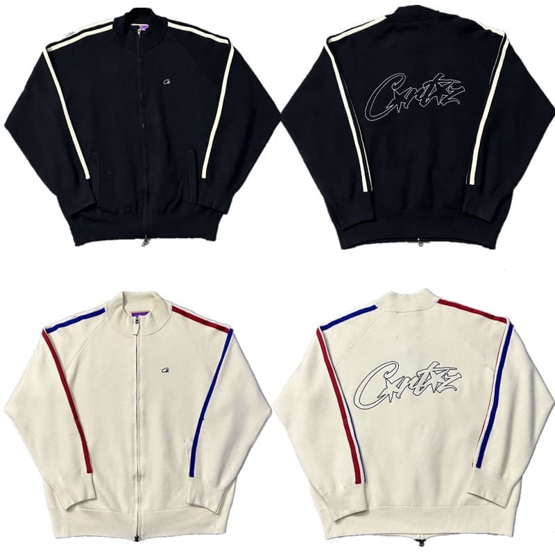 Corteiz Devil Island Alphabet Cardigan