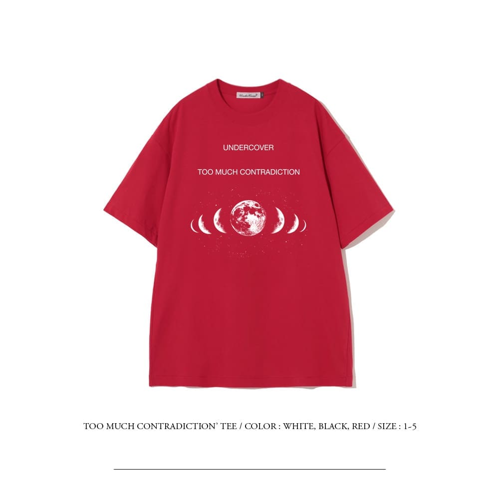 Undercover Lunar Eclipse National Fashion Space Print T-Shirt