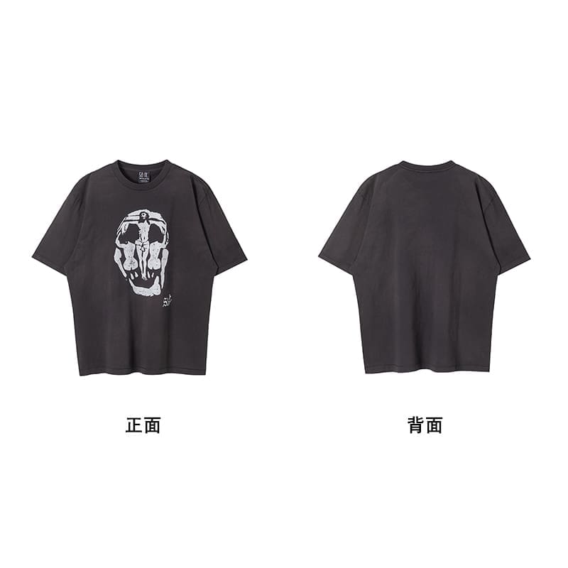 Saint Michael Vintage Short-Sleeved T-Shirt European Hip Hop Niche Style