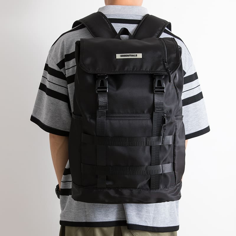 ESSE Casual Men’s Fashion Backpack Large Capacity Travel Schoolbag for Students