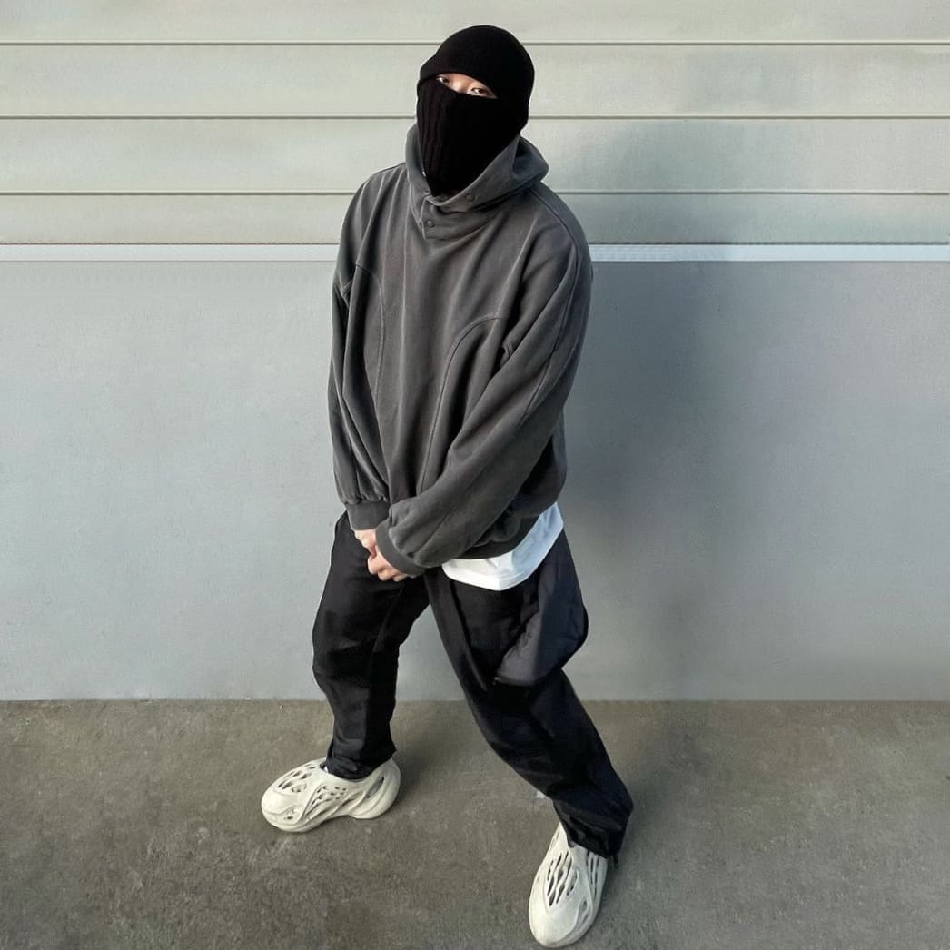 Grailz Talk Breasted Hoodie