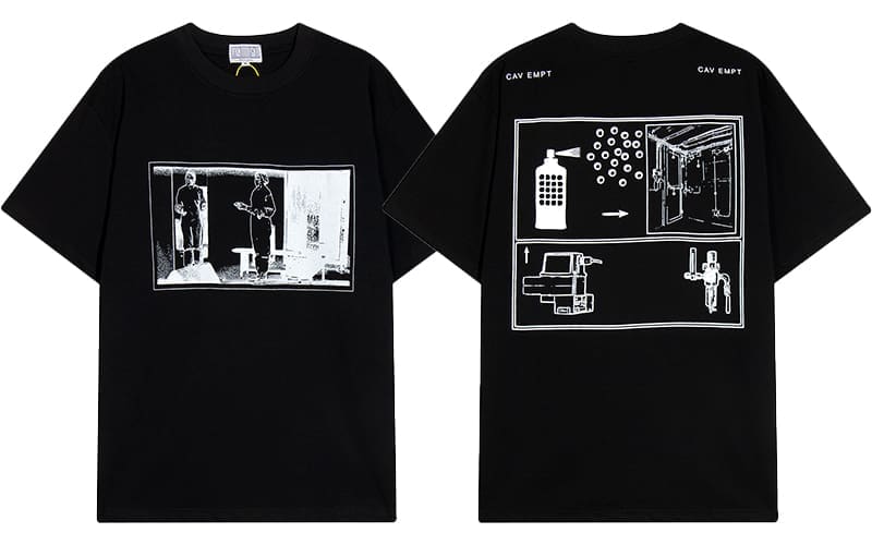 Cavempt Ce Abstract Print Tee