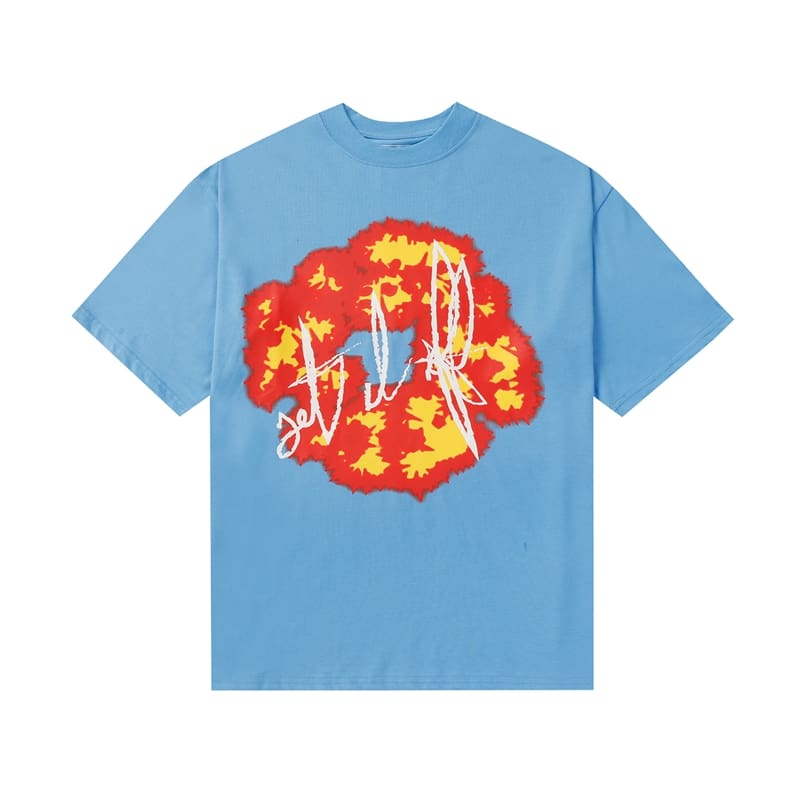 Denim Tears Flame Wood Cotton T-Shirt